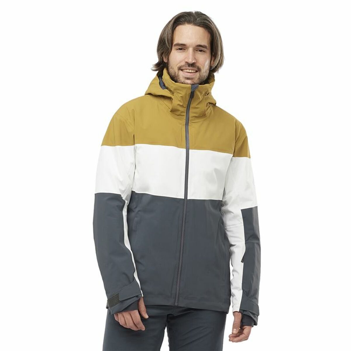 Ski Jacket Salomon Slalom Grey Men