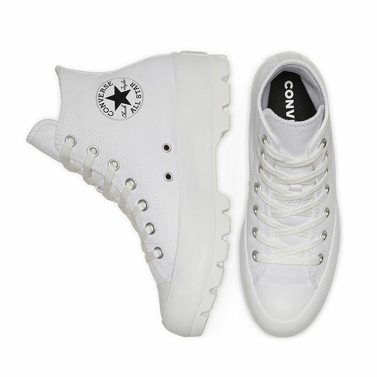 Women’s Casual Trainers Converse All Star Lugged White