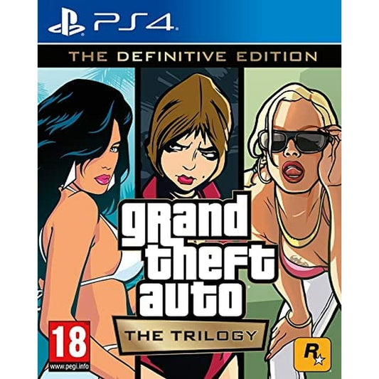 PlayStation 4 Video Game Take2 GTA The Trilogy Definitive Edition