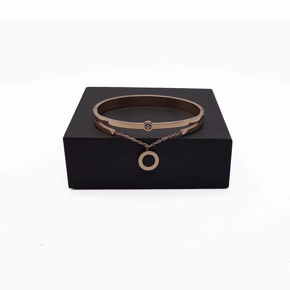 Jericho Rosé Gold Bracelet